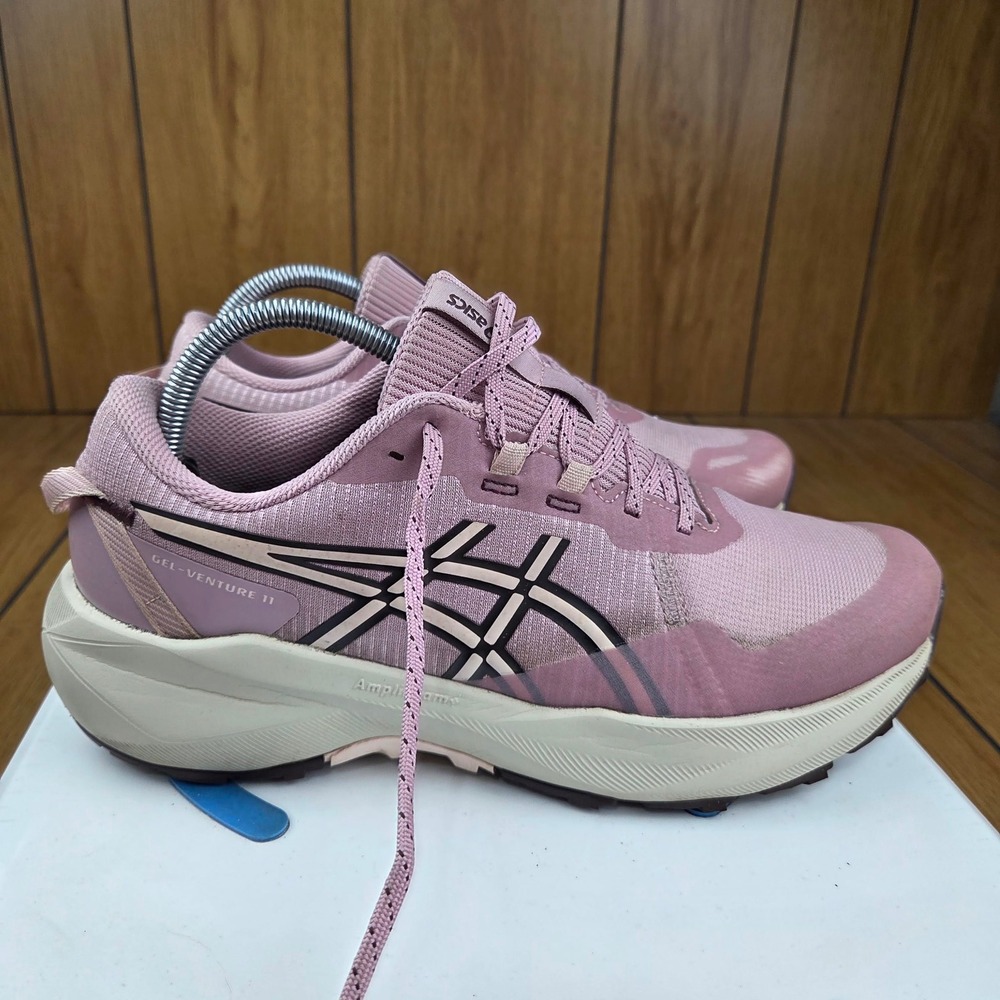Asics Gel-Venture 11 Womens 10 Trail Running Shoes Pink Mauve 1012B933 Sneaker